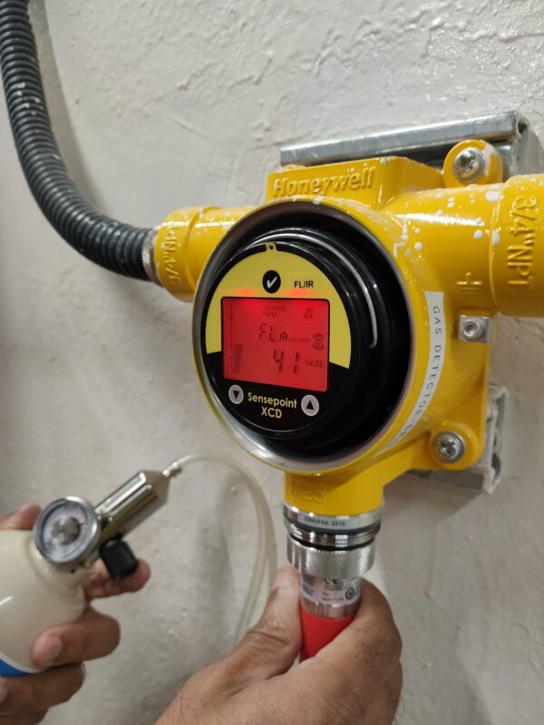 Crowngas Honeywell Gas Detector Calibration scaled in Qatar