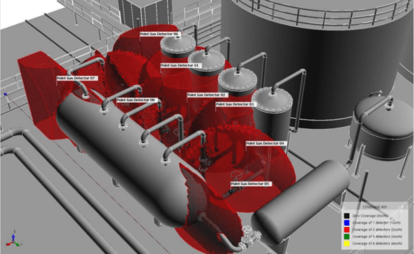 Crowngas Fire Gas Mapping 2 in Qatar