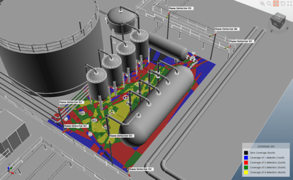 Crowngas Fire Gas Mapping 4 in Qatar