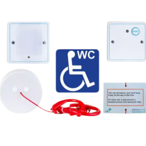White Disabled Toilet Alarm Kit